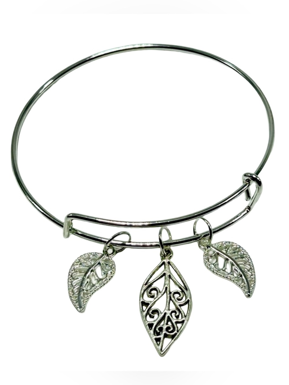 Handmade Fall Bangle Charm Bracelet!